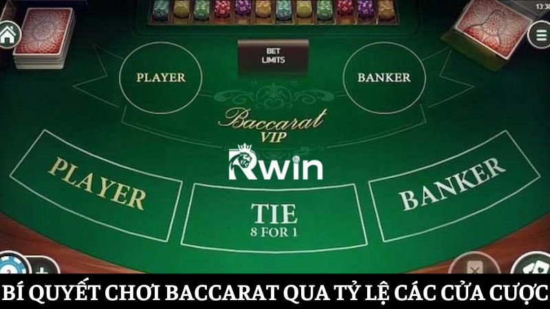 Baccarat strategy based on betting odds