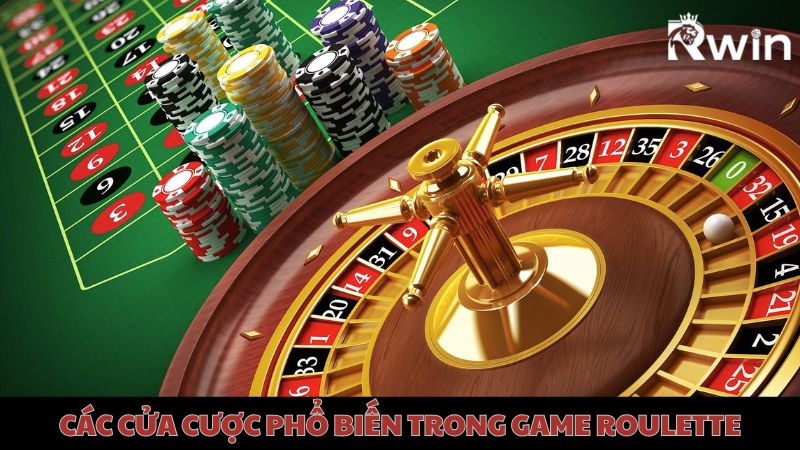 Popular betting types in Roulette