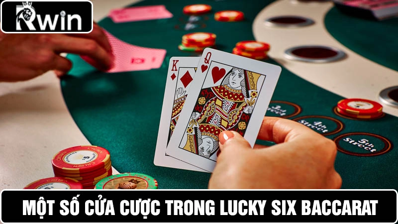 Popular bets in Lucky Six Baccarat