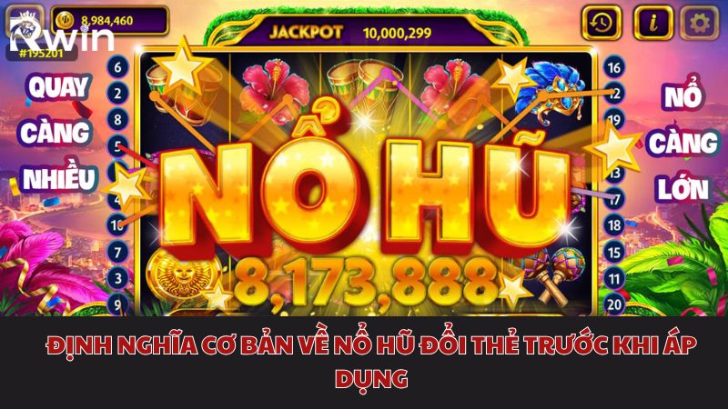 Basic definition of card-changing jackpot before applying