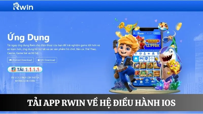 Instructions for downloading Rwin app on IOS